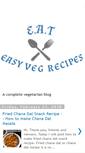Mobile Screenshot of easyvegrecipes.com